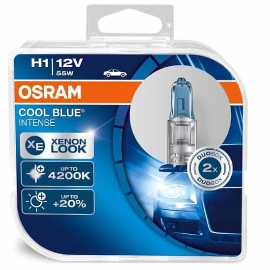 Osram 12V 55W H1 CoolBlue Intense izzó