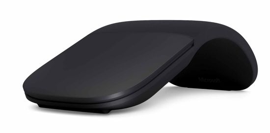Microsoft Egér Surface Arc Mouse, fekete (ELG-00008)