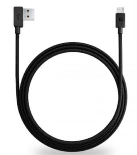 Nonda ZUS Micro USB kábel, fekete