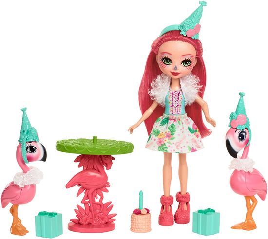 Mattel Enchantimals tematikus csomagolás Let's Flamingle