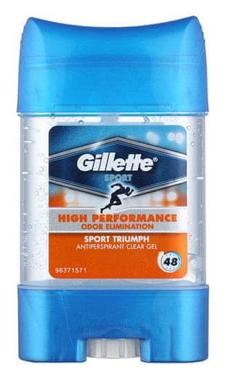 Gillette Antiperspirant Clear Gel Triumph Sport 70 ml