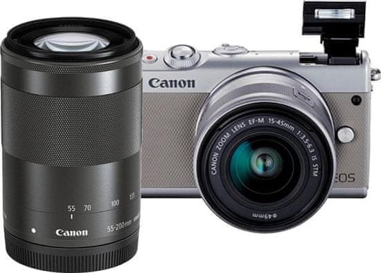 CANON Canon EOS M100 + 15-45 mm + 55-200 mm Kamera