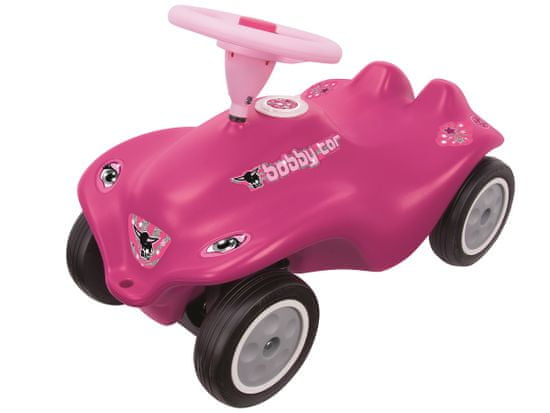 BIG Big Bobby Car Rockstar rózsaszín, lábbal hajtható autó