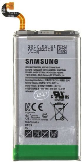 SAMSUNG EB-BG955ABE telefon akkumulátor (Samsung Galaxy S8+ G955), Li-Ion, 3500 mAh, Service Pack