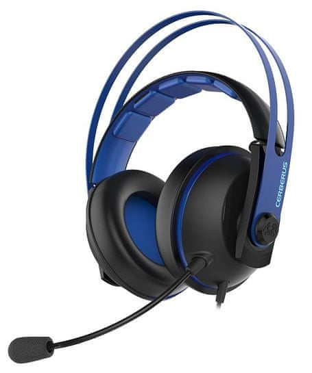 ASUS Cerberus V2 (90YH016B-B1UA00) headset, Kék