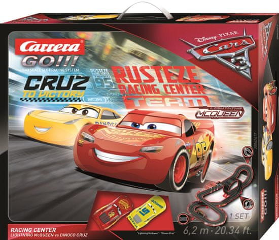 CARRERA GO 62417 Cars 3 - Racing Center versenypálya