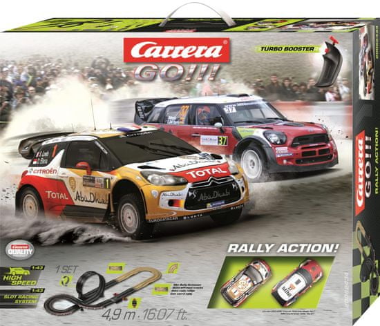 CARRERA Versenypálya GO 62434 Rally Action