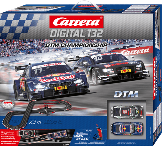 CARRERA Autodráha D132 30196 DTM Championship
