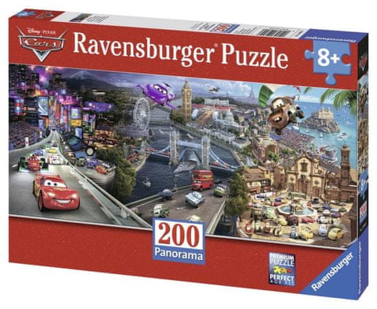 Ravensburger Disney Verdák panoráma puzzle 200 darabos
