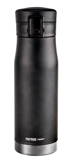 Asobu Liberty Termopalack, Fekete/Ezüst, 500 ml