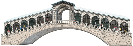Ravensburger Velence - Rialto híd 216 darab