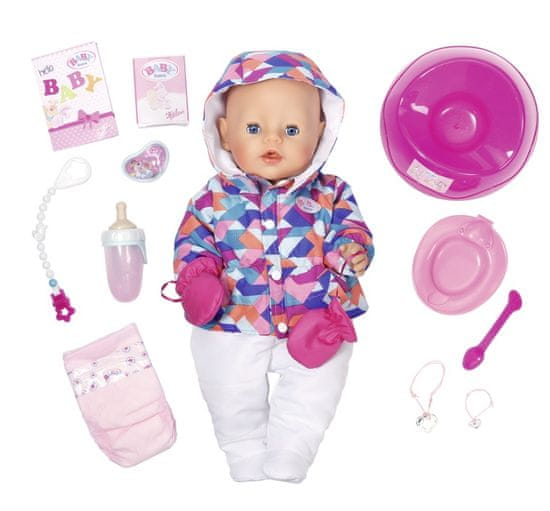 BABY born Interaktív baba - különleges téli kiadás