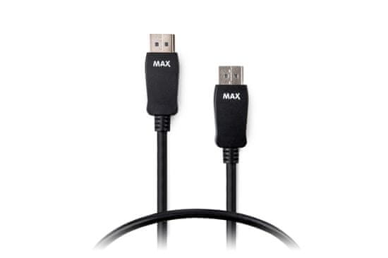 MAX DisplayPort 1.2 kábel MDP1150B 1,5m, fekete