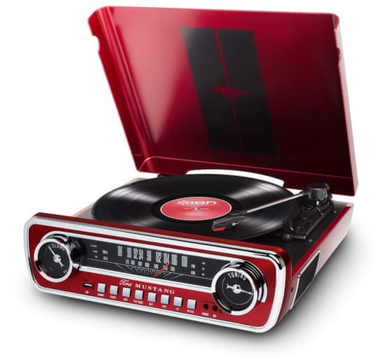 iON Mustang LP fél-automatikus gramofon