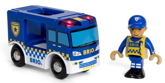 Brio WORLD 33825 Rendőrségi szállítóautó