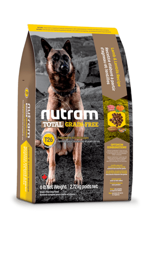Nutram Total Grain Free Lamb & Legumes Natural Dog Száraz kutyatáp, 11,34 kg