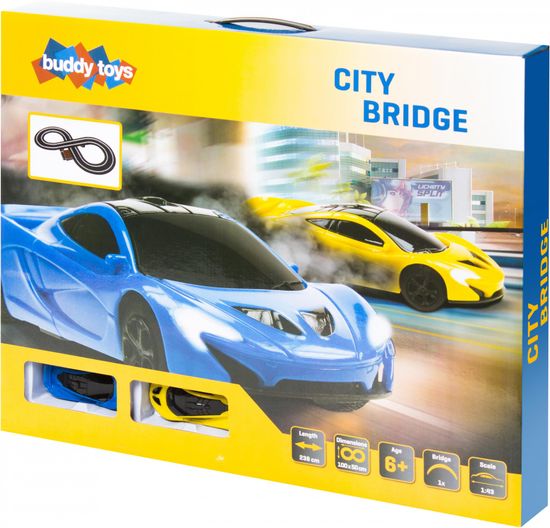 Buddy Toys BST 1262 Versenypálya City Bridge 260 cm