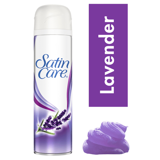 Gillette Satin Care Lavender Kiss Borotválkozó gél 200 ml 