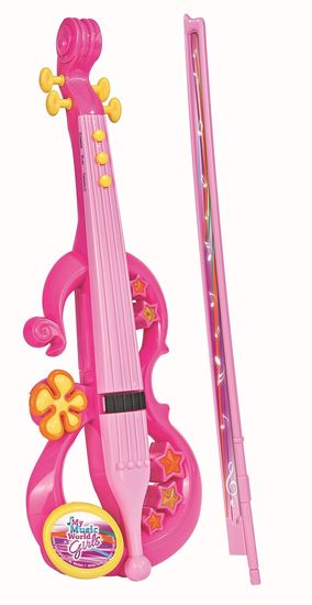 SIMBA MMW elektronikus rózsaszínű hegedű