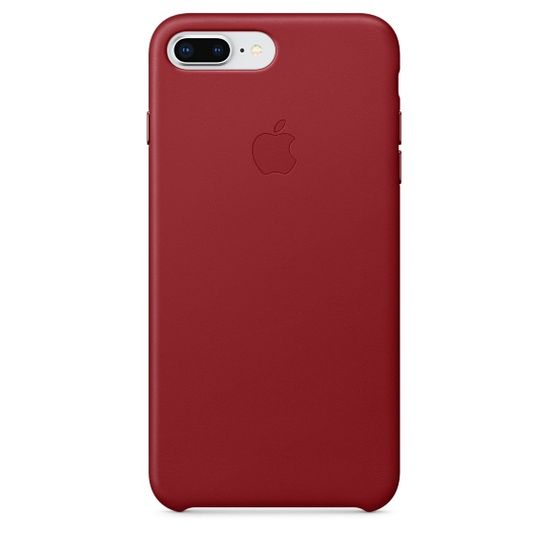 Apple Bőr tok, Apple iPhone 8/7 Plus, MQHN2ZM/A, red