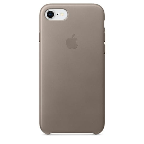 Apple bőr tok, Apple iPhone 7/8, MQH62ZM/A, Taupe