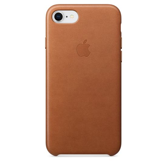 Apple bőr tok, Apple iPhone 8/7/SE 2020, MQH72ZM/A, Saddle Brown