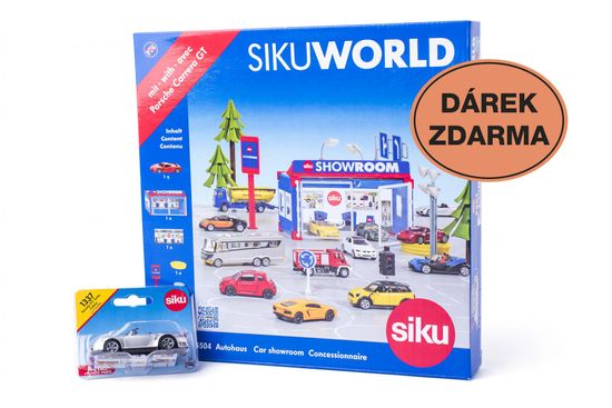SIKU World - Autószalón + ajándék