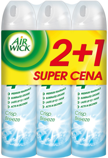 Air wick Spray 4in1 Friss levegő 240ml 2+1