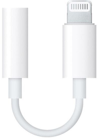 Apple Adatkábel Lightning/3,5mm iPhone-hoz, MMX62ZM/A, Fehér (EU Blister)