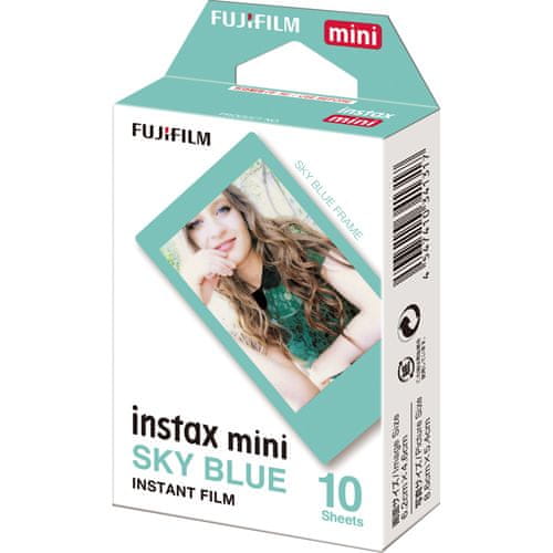 FujiFilm Instax Film Mini Blue frame (10 db)