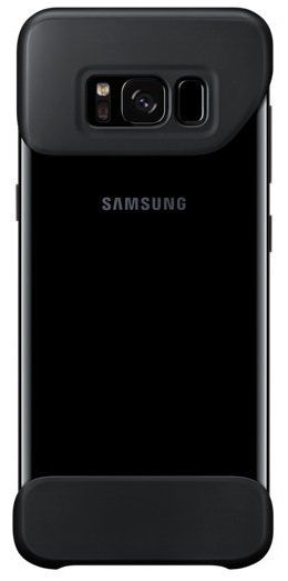 SAMSUNG 2Piece Cover a Samsung Galaxy S8 (G950) Black-Black EF-MG950CBEGWW számára