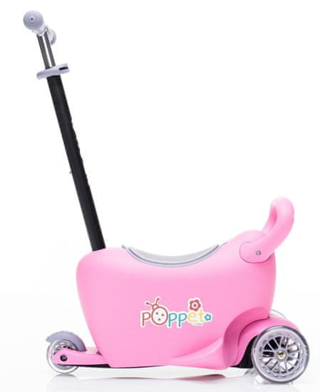 ZOPA Poppet roller 3az1ben rózsaszín
