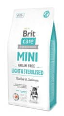 Brit Care Mini Grain Free Light&Sterilised 7 kg