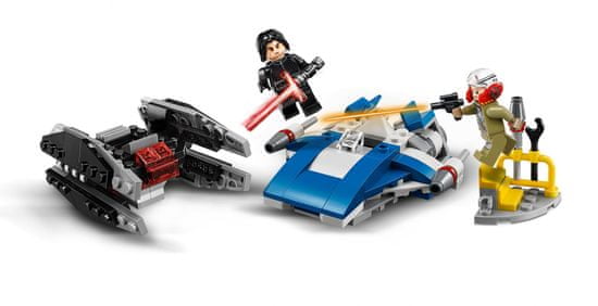 LEGO Star Wars™ 75196 A-szárnyú™ vs. TIE Silencer™ Microfighters