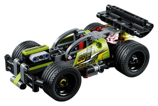 LEGO Technic 42072 Ütköztethető versenyjármű I.