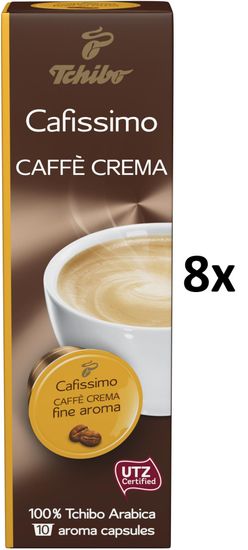 Tchibo Cafissimo Caffé Crema Fine Aroma, 8x10 kapszula