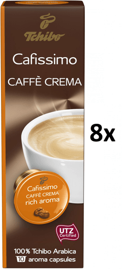 Tchibo Cafissimo Caffé Crema Rich Aroma, 8x10 kapszula