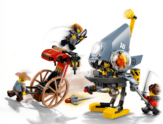 LEGO Ninjago™ 70629 - Piranha támadás