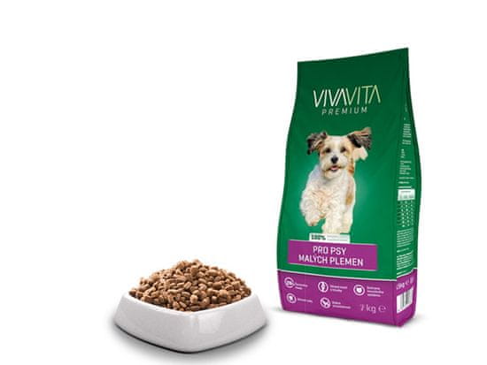 vivavita Granulátum kis termetű felnőtt kutyáknak 7 kg