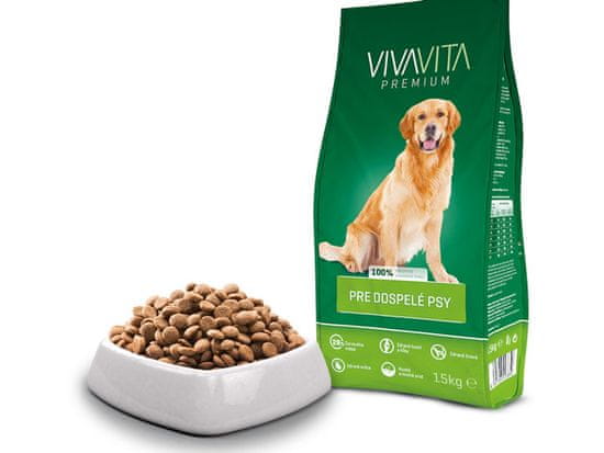 vivavita Granulátum felnőtt kutyáknak, 15kg