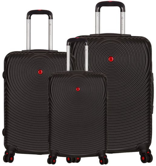 Sirocco T 1157/3 ABS utazó bőrönd készlet