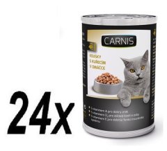 Carnis Csirkekonzerv macskáknak 24 x 415 g