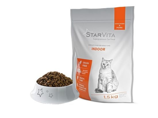 Starvita Granulátum benti macskák számára 1,5kg