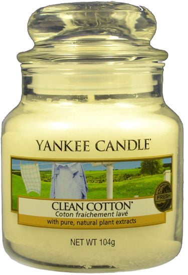 Yankee Candle Clean Cotton Classic kicsi 104 g