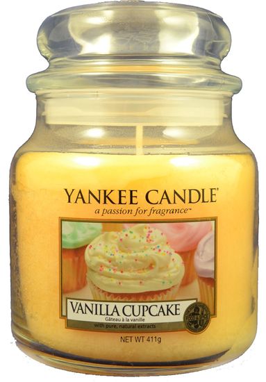 Yankee Candle Vanilla Cupcake Classic közepes 411 g