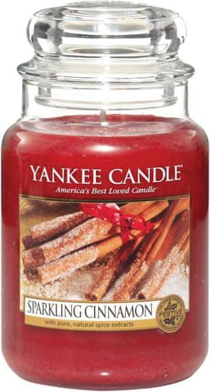 Yankee Candle Sparkling Cinnamon Classic nagy 623 g