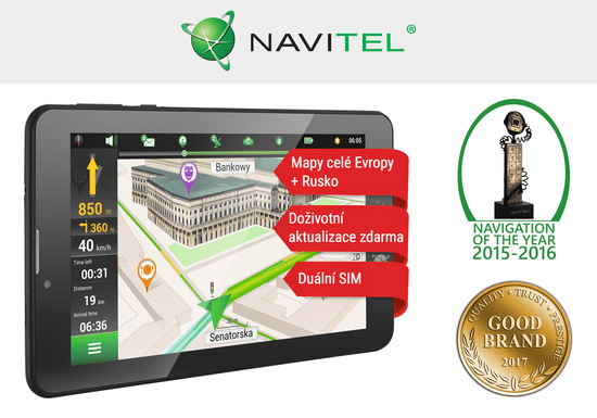 Navitel T700 3G, EU, GPS navigáció