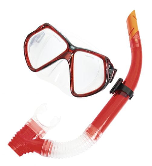 Bestway Búvár szett, szemüveg + légzőcső, Piros