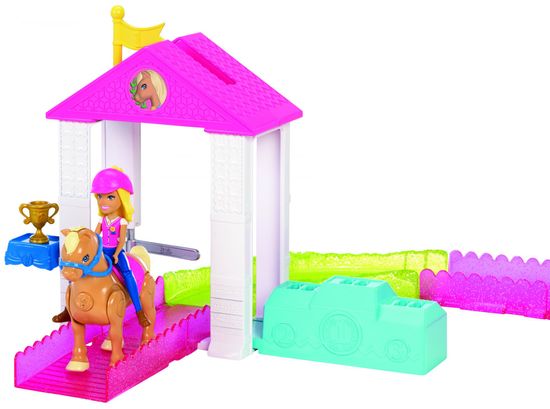 Mattel Barbie mini Lóversenypálya játékkonzol