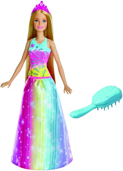 Mattel Barbie Dreamtopia hercegnő mágikus fésűvel